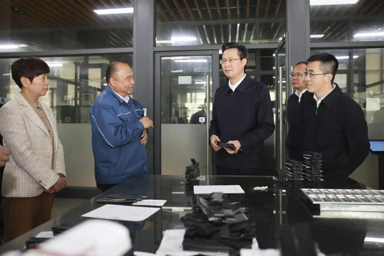 嘉兴市委书记陈伟莅临6686体育股份调研
